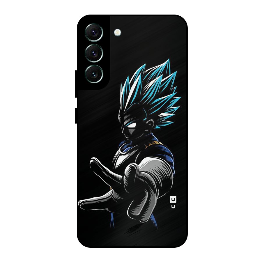 Vegeta Super Saiyan Metal Back Case for Galaxy S22 Plus 5G