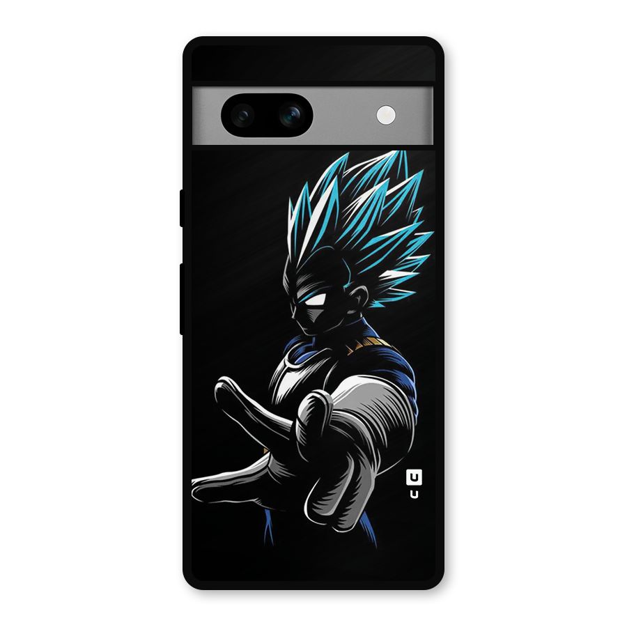 Vegeta Super Saiyan Metal Back Case for Google Pixel 7a