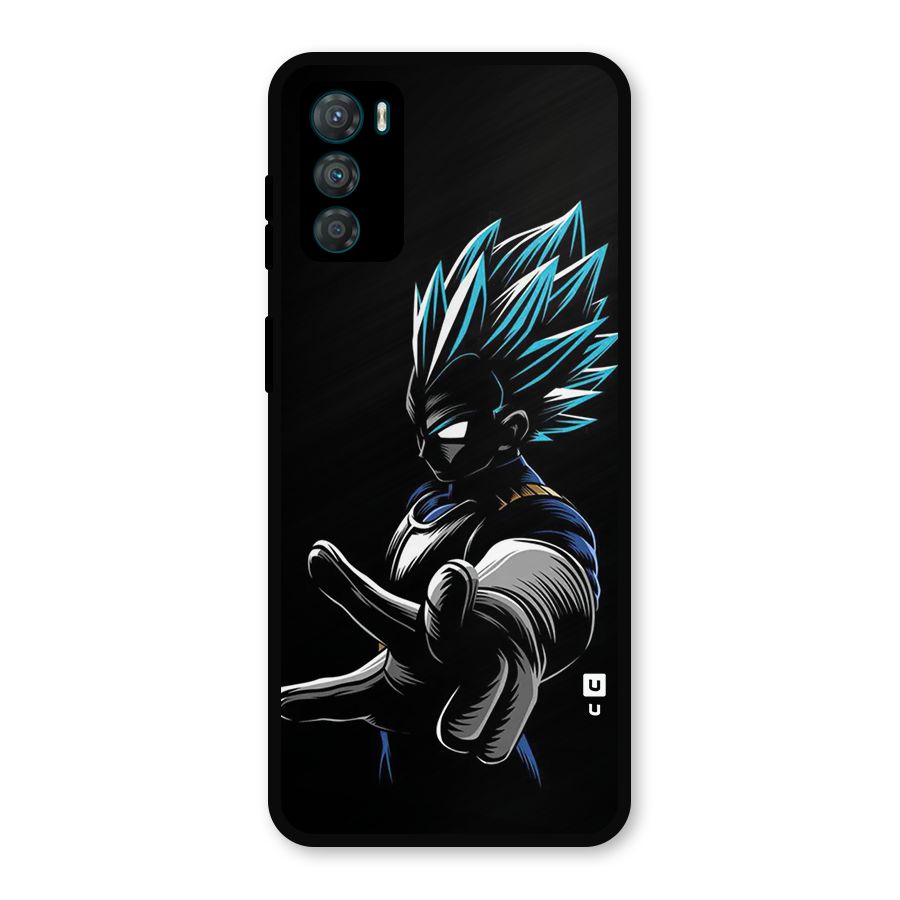 Vegeta Super Saiyan Metal Back Case for Moto G42