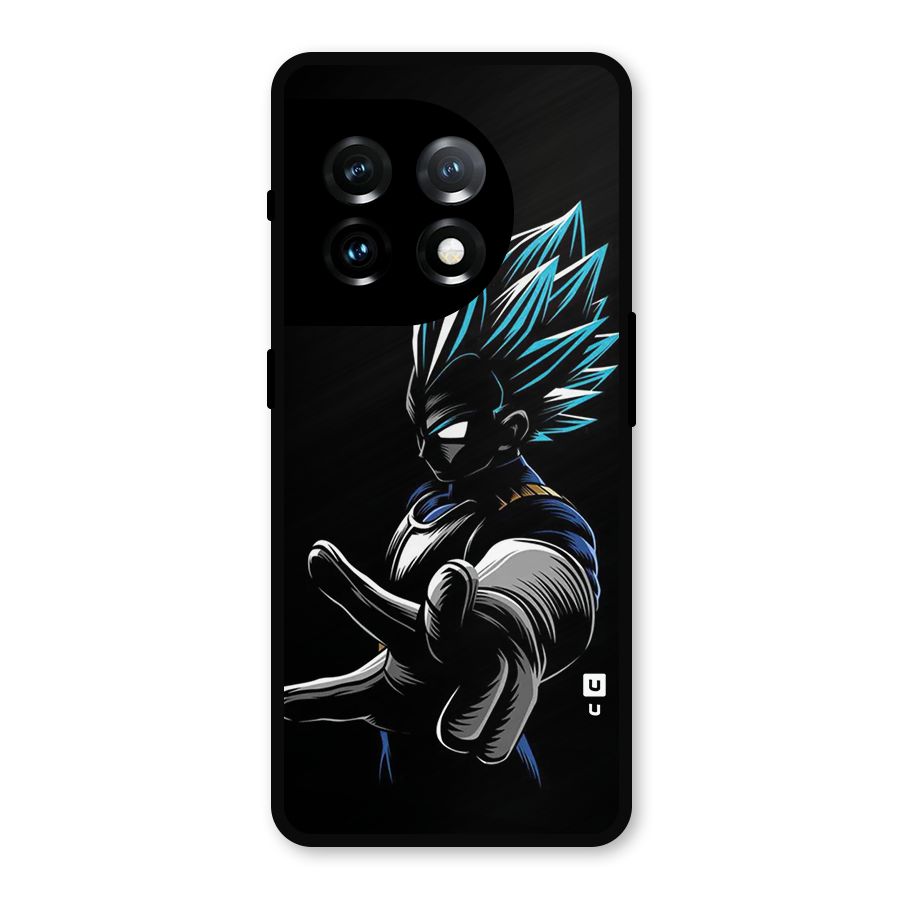 Vegeta Super Saiyan Metal Back Case for OnePlus 11