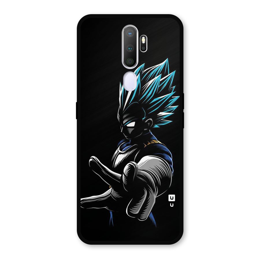 Vegeta Super Saiyan Metal Back Case for Oppo A5 (2020)