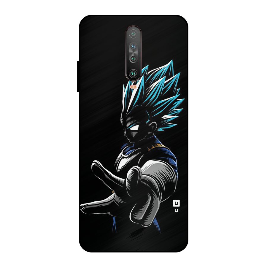 Vegeta Super Saiyan Metal Back Case for Poco X2