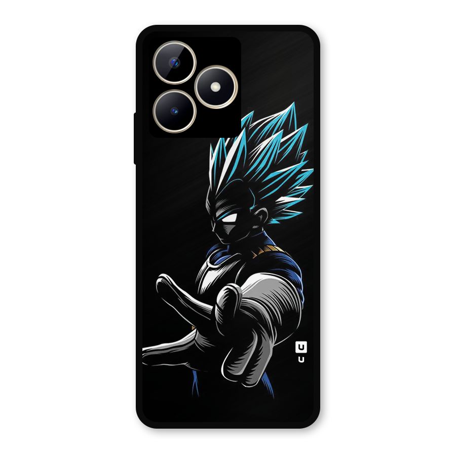 Vegeta Super Saiyan Metal Back Case for Realme C53