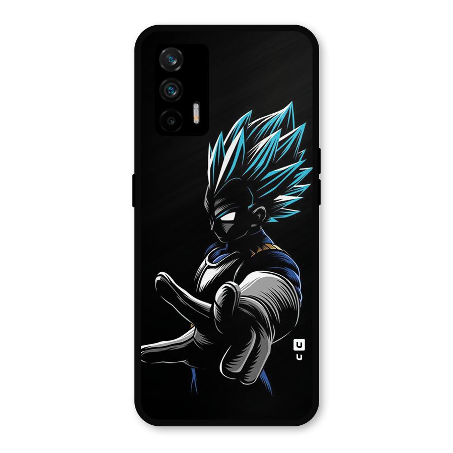 Vegeta Super Saiyan Metal Back Case for Realme GT 5G