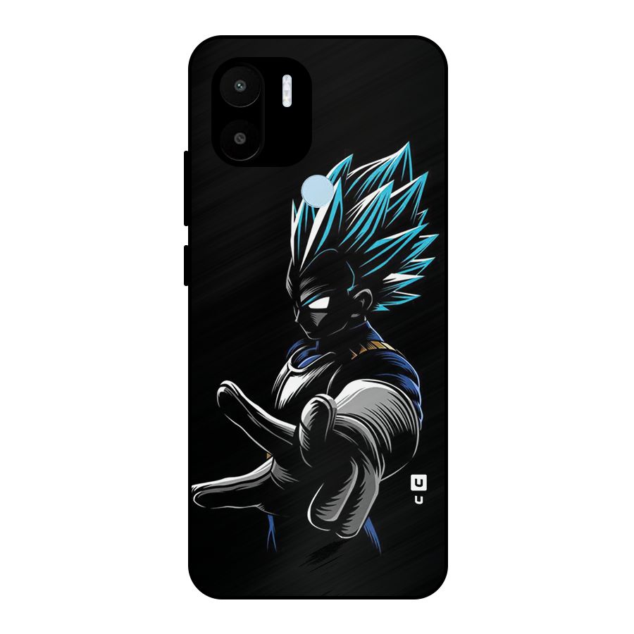 Vegeta Super Saiyan Metal Back Case for Redmi A1 Plus