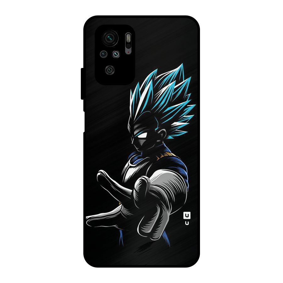 Vegeta Super Saiyan Metal Back Case for Redmi Note 10S
