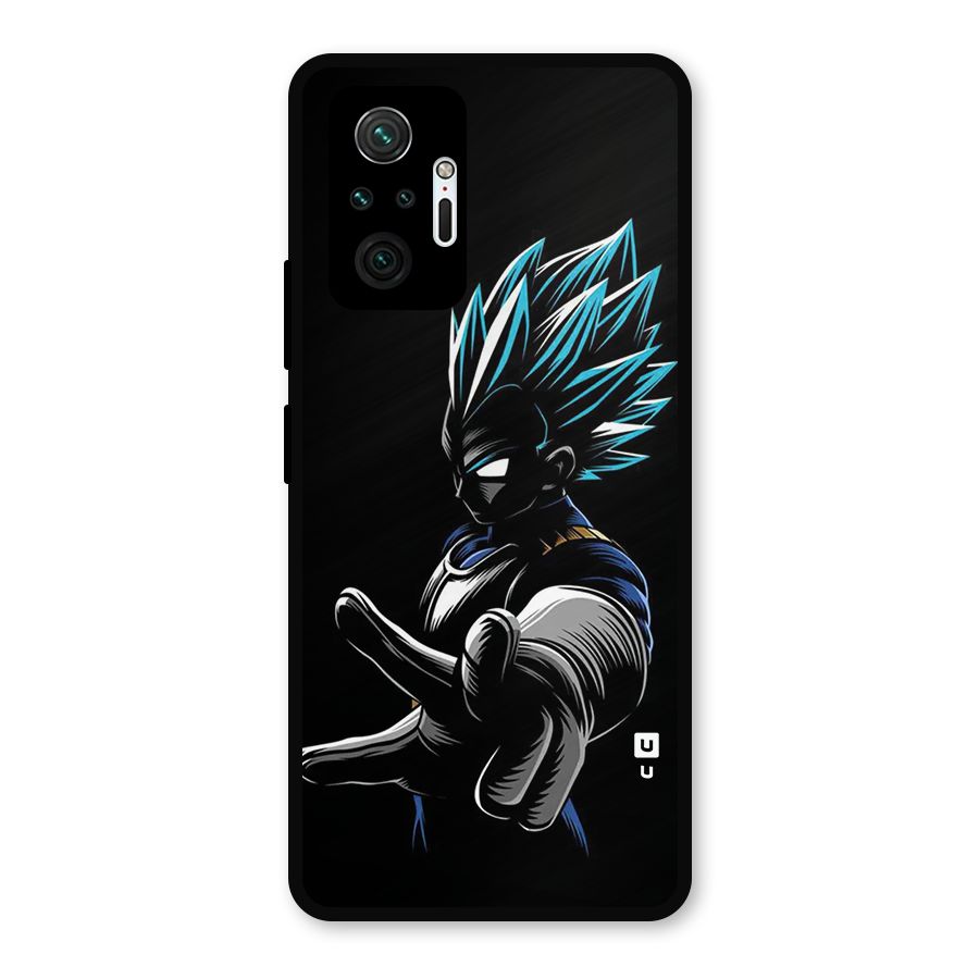 Vegeta Super Saiyan Metal Back Case for Redmi Note 10 Pro Max