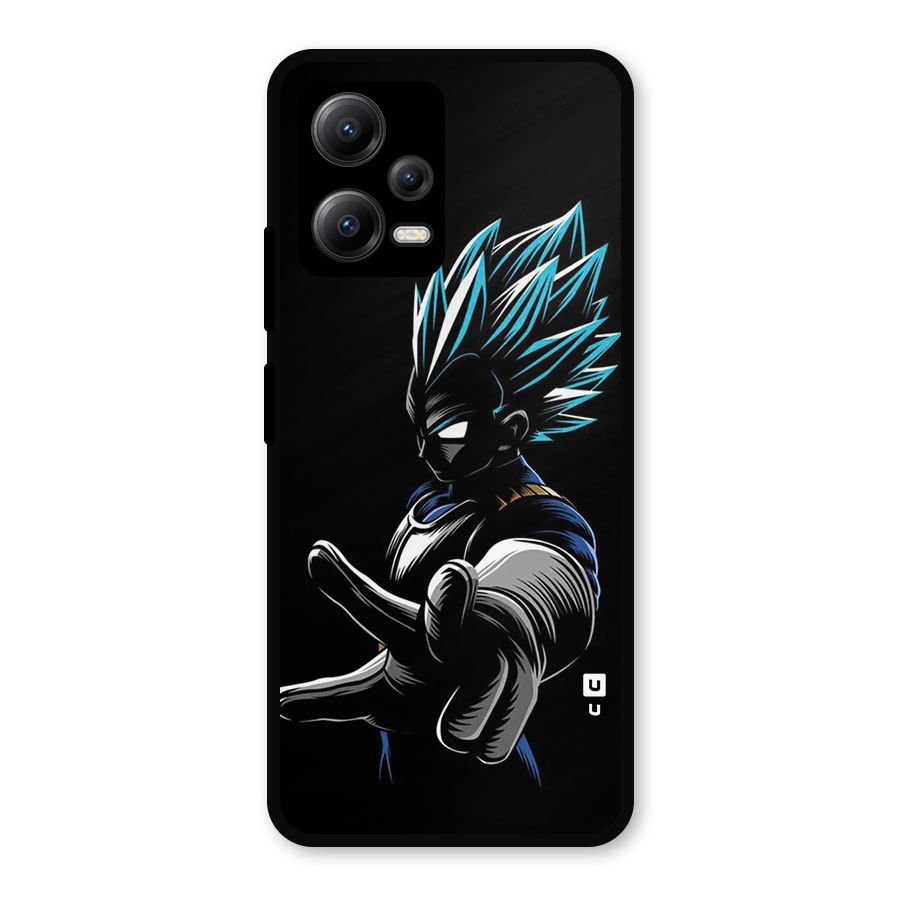 Vegeta Super Saiyan Metal Back Case for Redmi Note 12 5G
