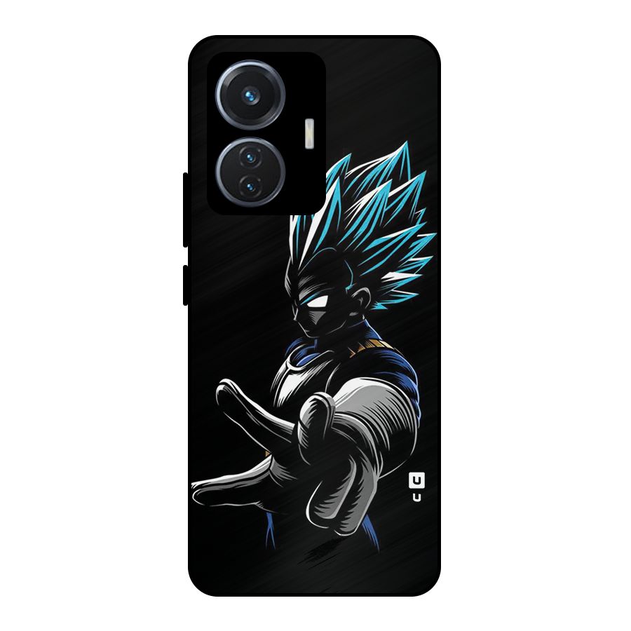 Vegeta Super Saiyan Metal Back Case for Vivo T1 44W