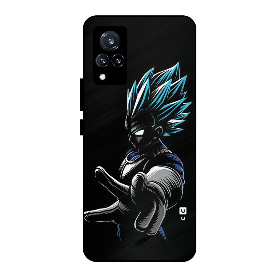 Vegeta Super Saiyan Metal Back Case for Vivo V21 5G