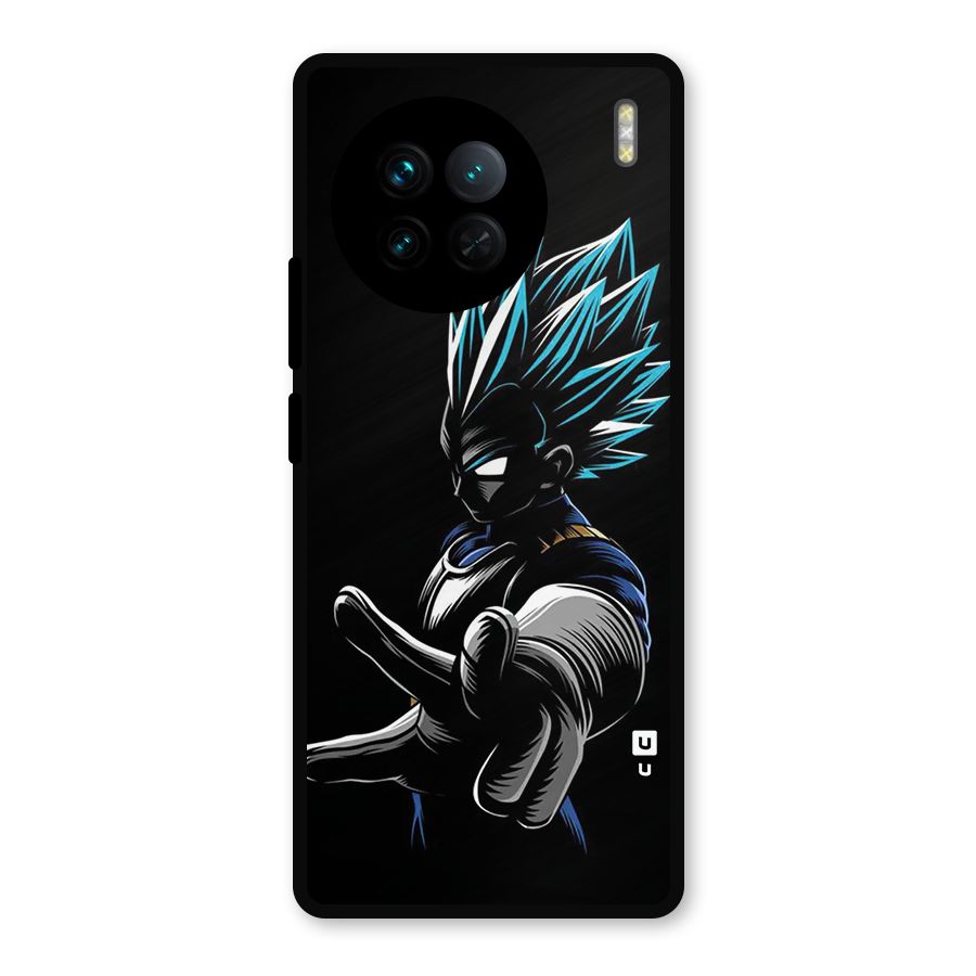 Vegeta Super Saiyan Metal Back Case for Vivo X90