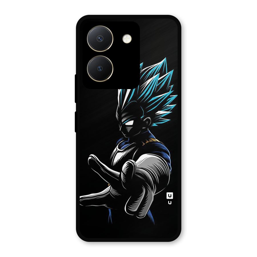 Vegeta Super Saiyan Metal Back Case for Vivo Y36