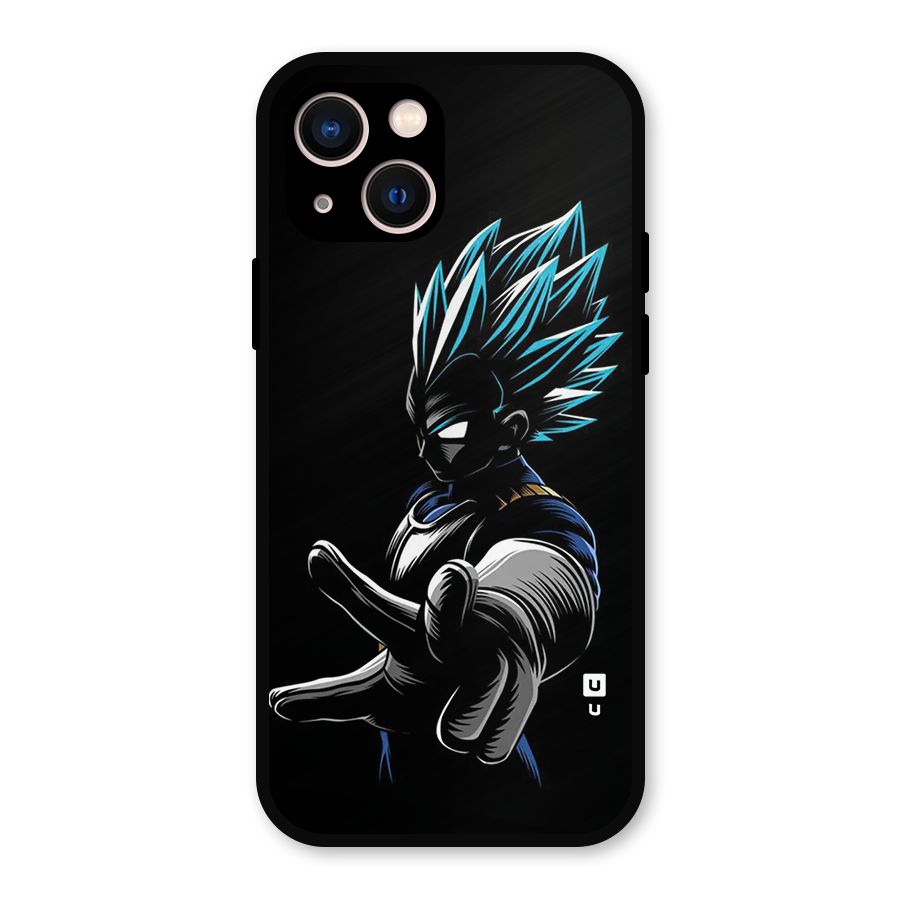 Vegeta Super Saiyan Metal Back Case for iPhone 13