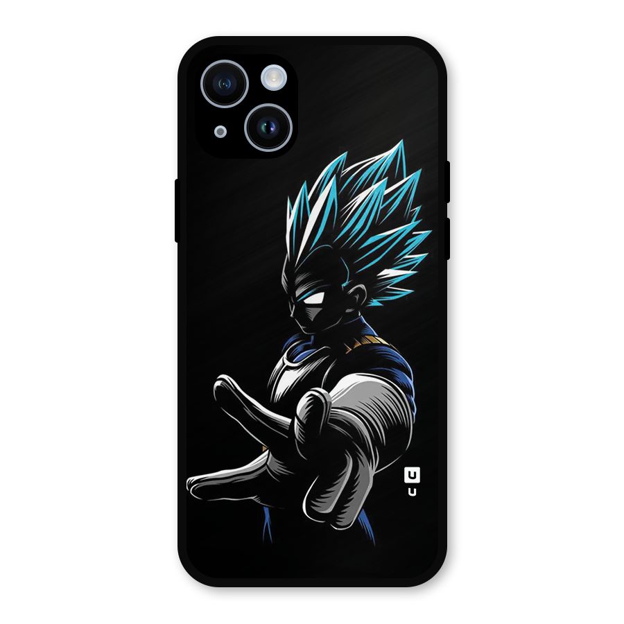 Vegeta Super Saiyan Metal Back Case for iPhone 14