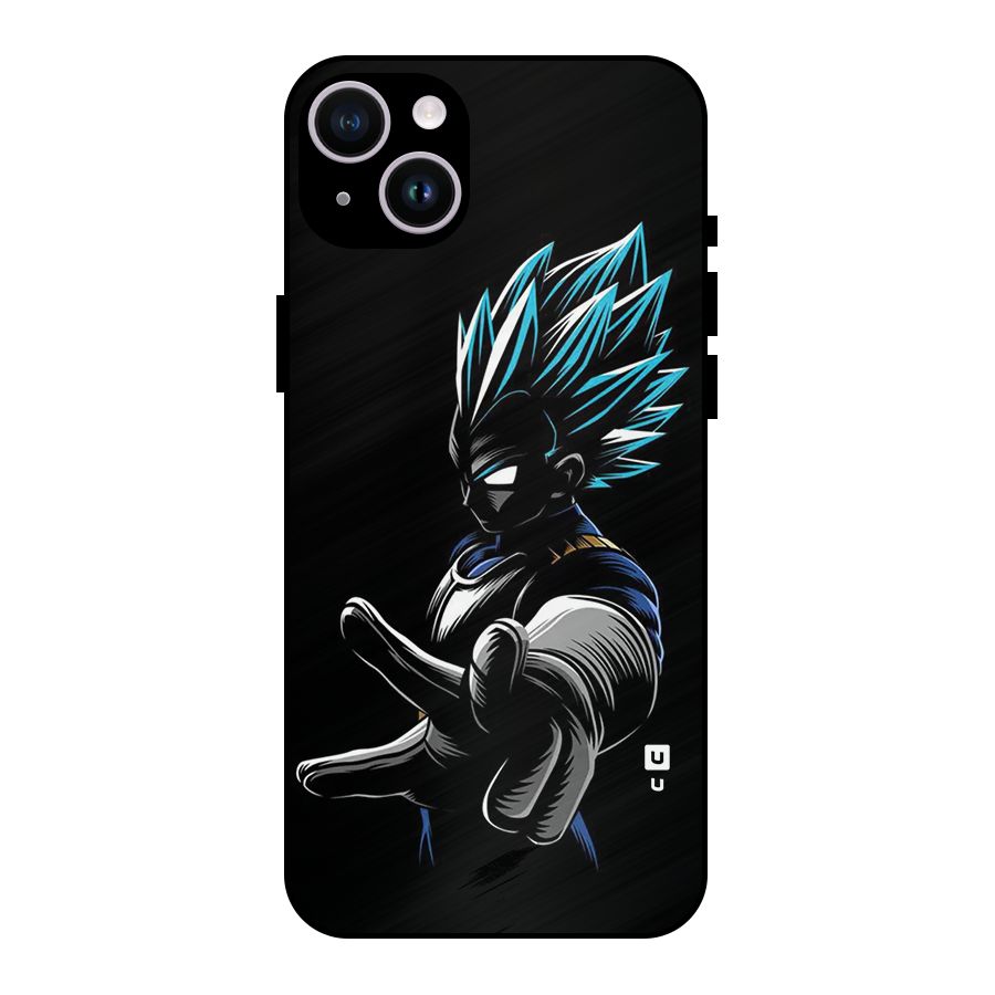 Vegeta Super Saiyan Metal Back Case for iPhone 14 Plus