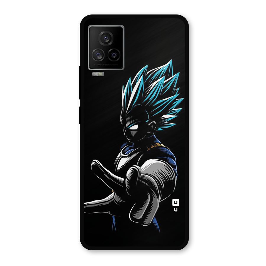 Vegeta Super Saiyan Metal Back Case for iQOO 7 Legend 5G