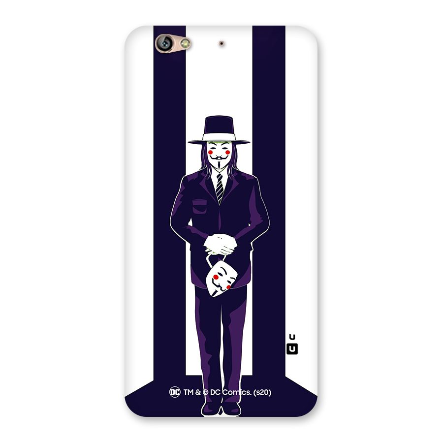 Vendetta Gentleman Holding Mask Illustration Back Case for Gionee S6