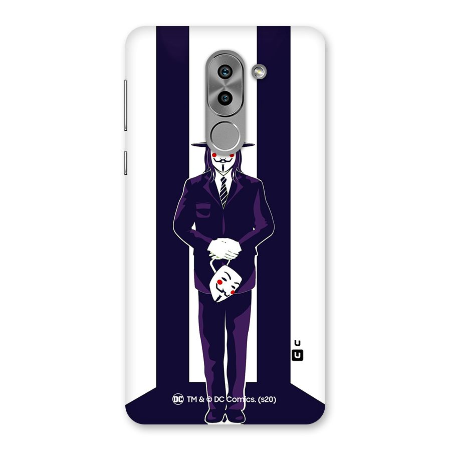Vendetta Gentleman Holding Mask Illustration Back Case for Honor 6X