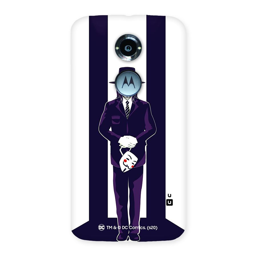 Vendetta Gentleman Holding Mask Illustration Back Case for Moto X 2nd Gen