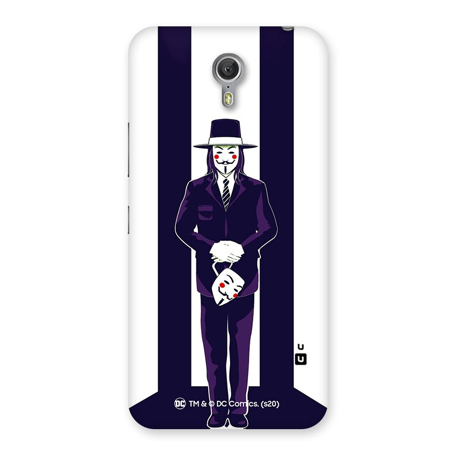 Vendetta Gentleman Holding Mask Illustration Back Case for Zuk Z1
