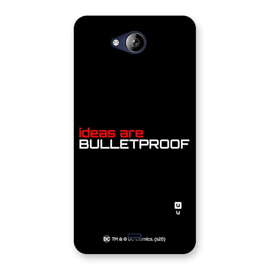 Vendetta Ideas are Bulletproof Back Case for Canvas Play Q355