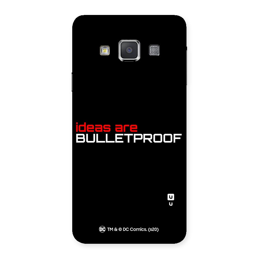Vendetta Ideas are Bulletproof Back Case for Galaxy A3