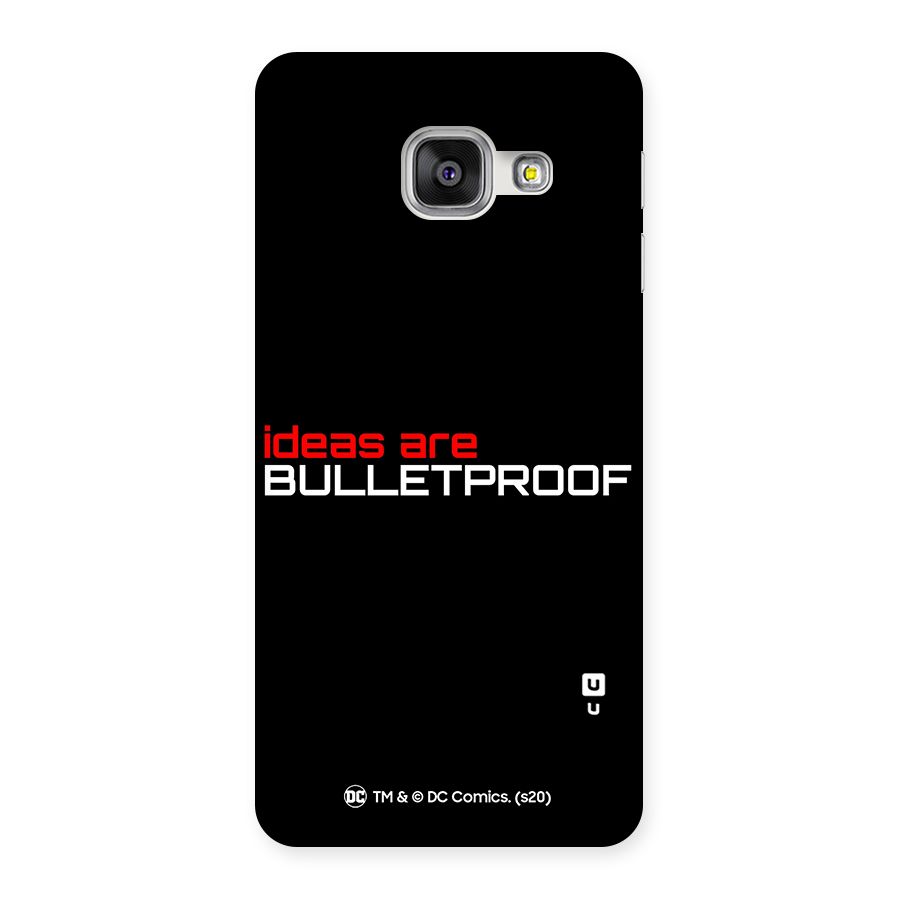 Vendetta Ideas are Bulletproof Back Case for Galaxy A3 2016