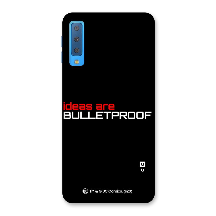Vendetta Ideas are Bulletproof Back Case for Galaxy A7 (2018)