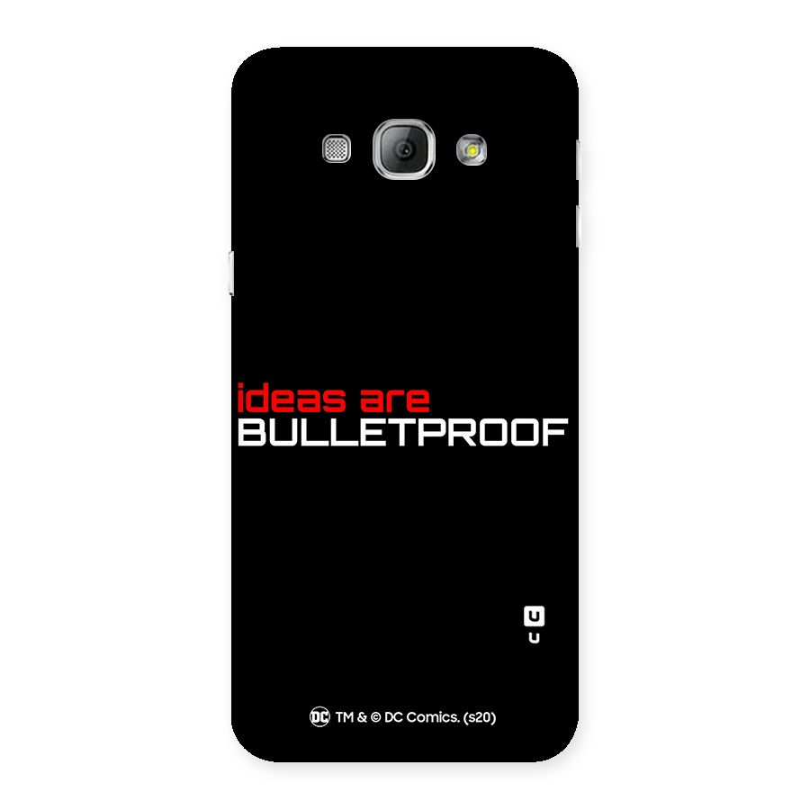Vendetta Ideas are Bulletproof Back Case for Galaxy A8