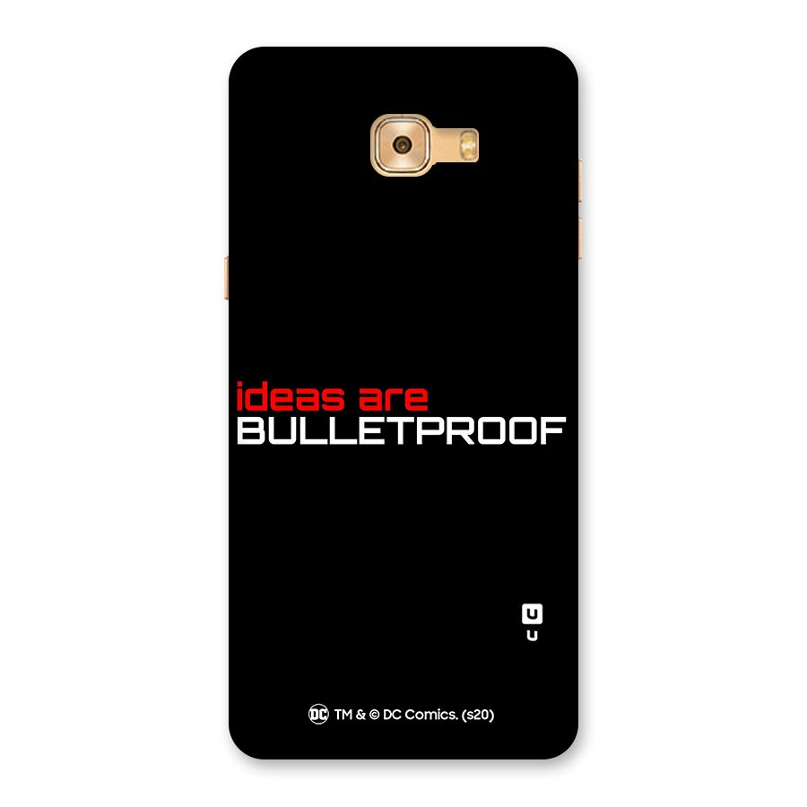 Vendetta Ideas are Bulletproof Back Case for Galaxy C9 Pro
