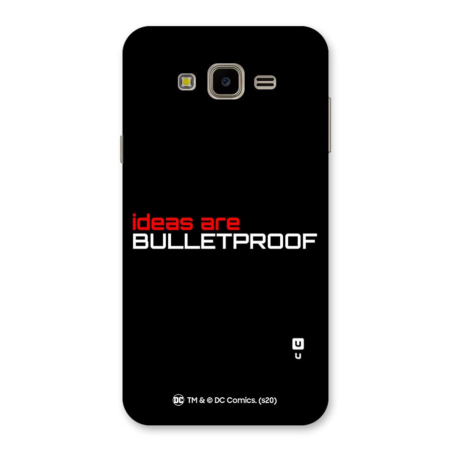 Vendetta Ideas are Bulletproof Back Case for Galaxy J7 Nxt