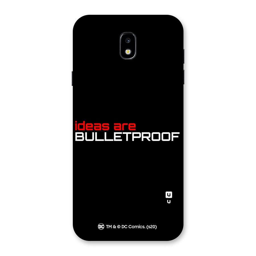 Vendetta Ideas are Bulletproof Back Case for Galaxy J7 Pro