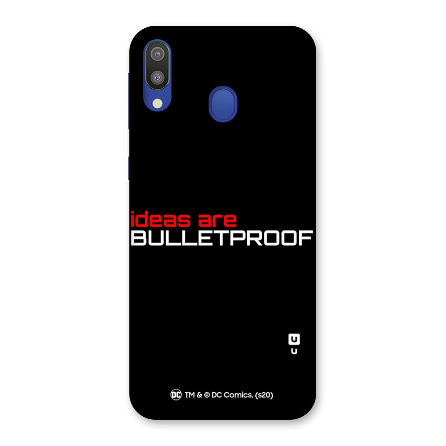 Vendetta Ideas are Bulletproof Back Case for Galaxy M20