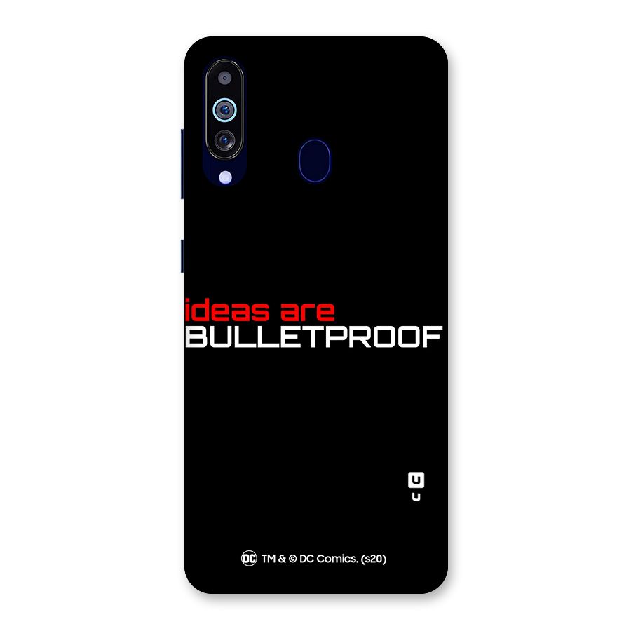 Vendetta Ideas are Bulletproof Back Case for Galaxy M40