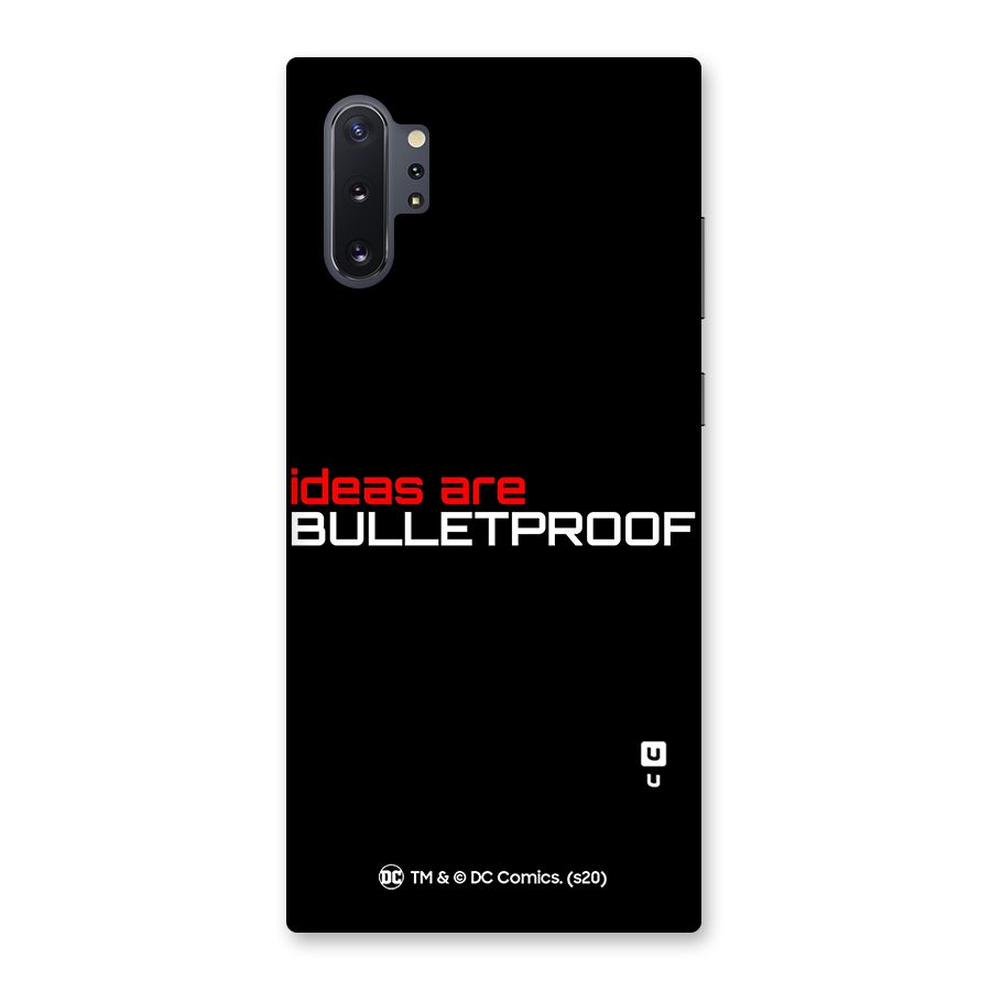 Vendetta Ideas are Bulletproof Back Case for Galaxy Note 10 Plus