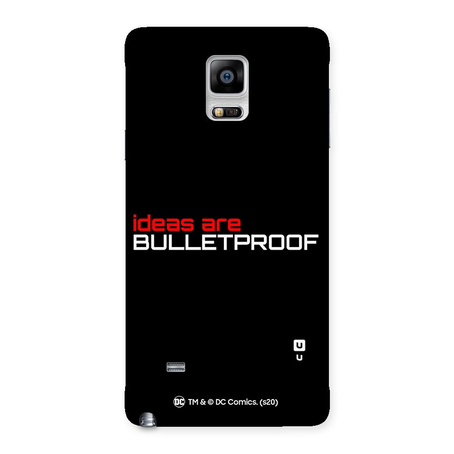 Vendetta Ideas are Bulletproof Back Case for Galaxy Note 4