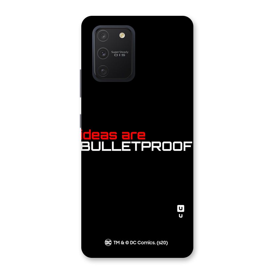 Vendetta Ideas are Bulletproof Back Case for Galaxy S10 Lite