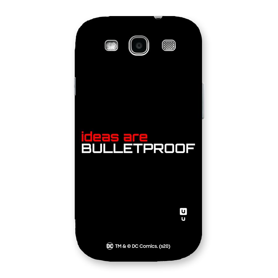 Vendetta Ideas are Bulletproof Back Case for Galaxy S3