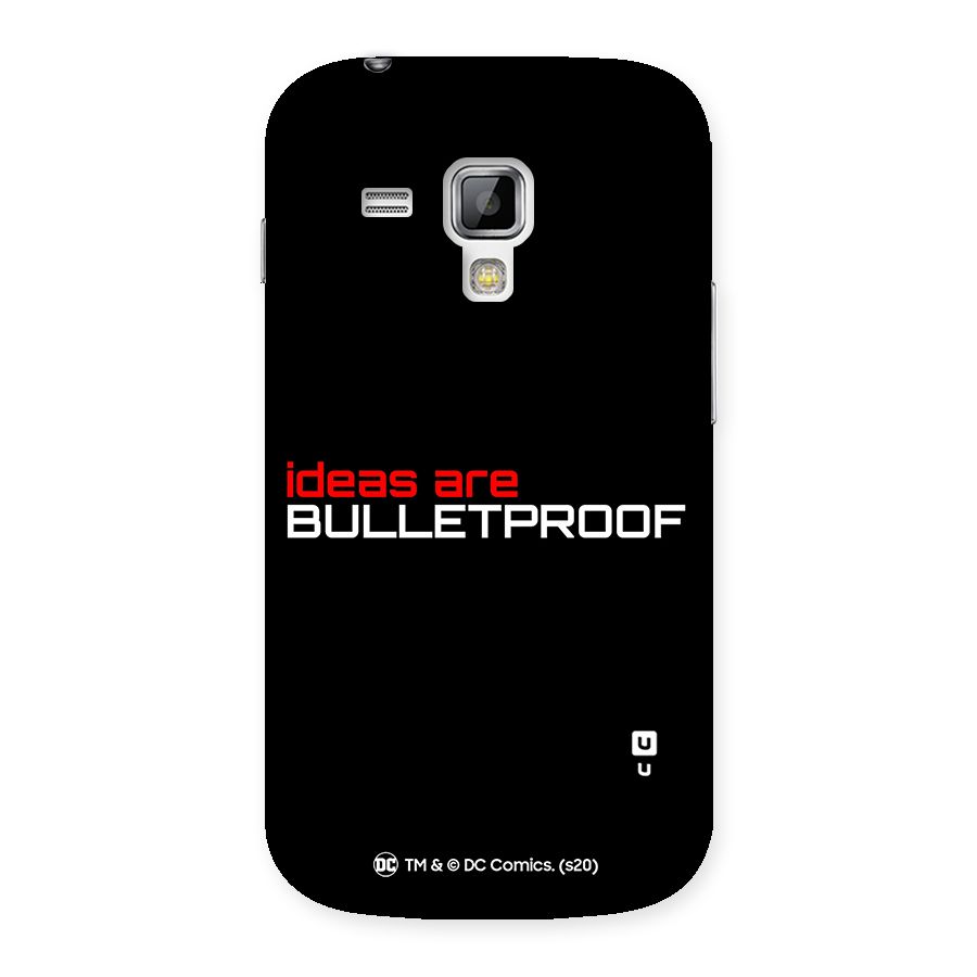Vendetta Ideas are Bulletproof Back Case for Galaxy S Duos