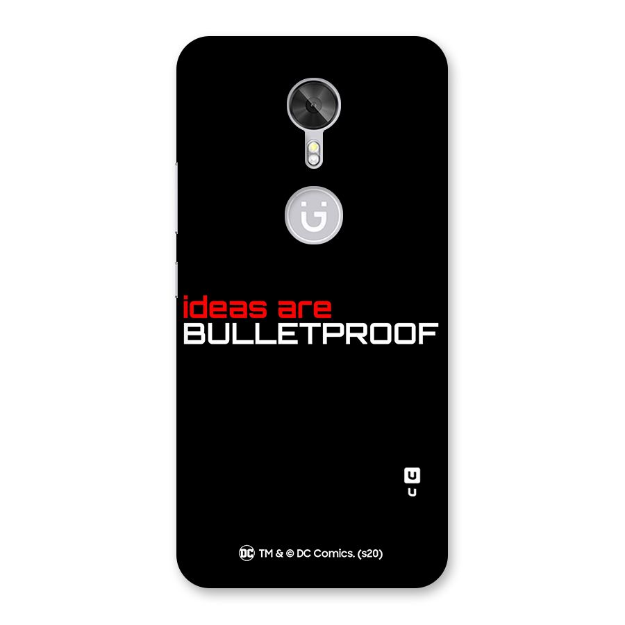 Vendetta Ideas are Bulletproof Back Case for Gionee A1