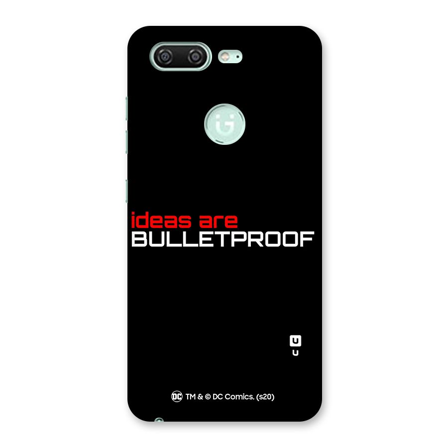 Vendetta Ideas are Bulletproof Back Case for Gionee S10