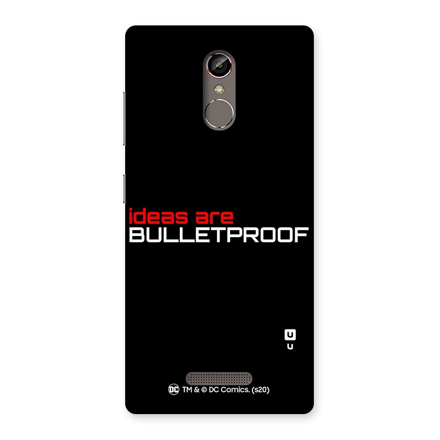 Vendetta Ideas are Bulletproof Back Case for Gionee S6s