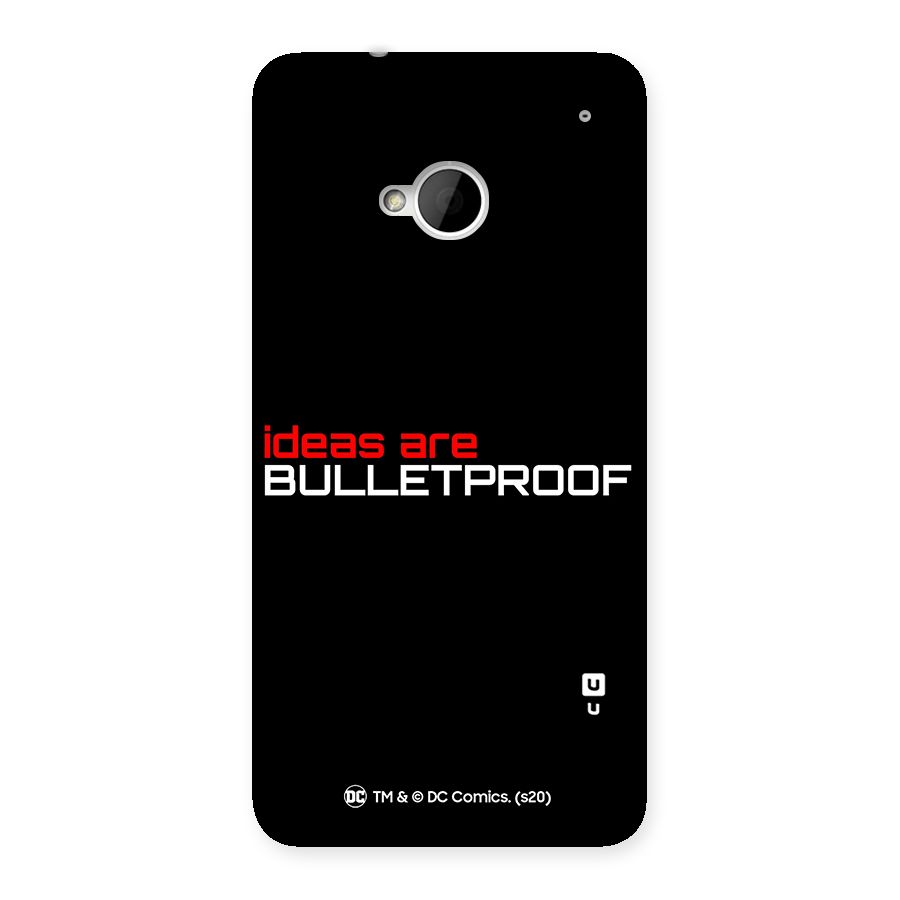 Vendetta Ideas are Bulletproof Back Case for HTC One M7