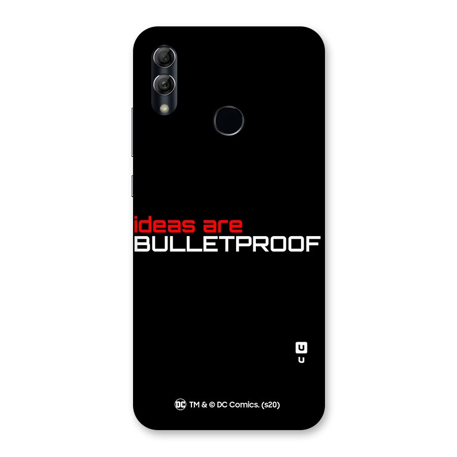 Vendetta Ideas are Bulletproof Back Case for Honor 10 Lite