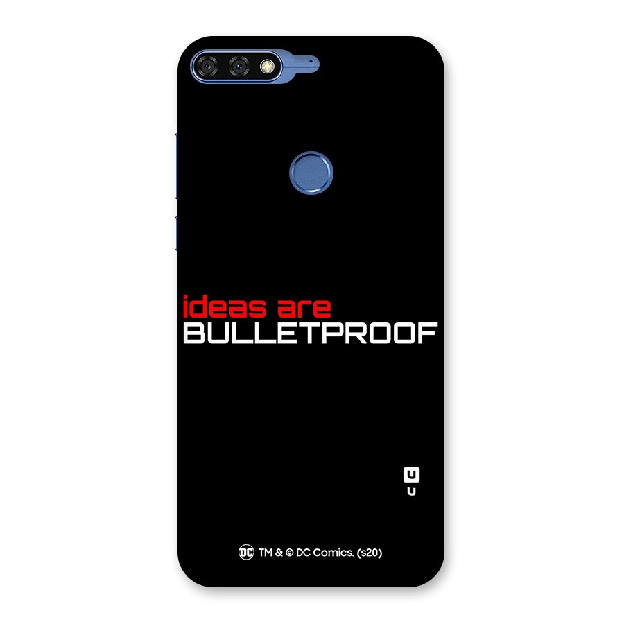 Vendetta Ideas are Bulletproof Back Case for Honor 7C