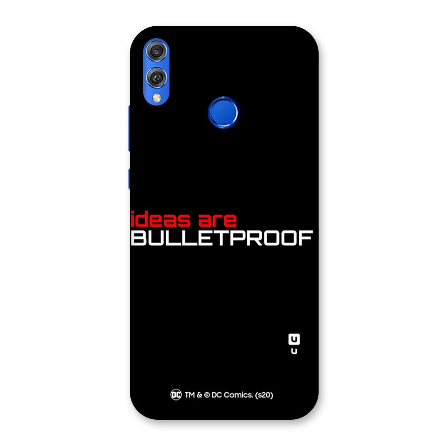 Vendetta Ideas are Bulletproof Back Case for Honor 8X