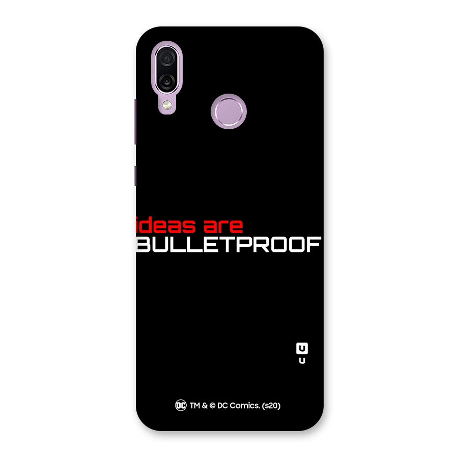 Vendetta Ideas are Bulletproof Back Case for Honor Play