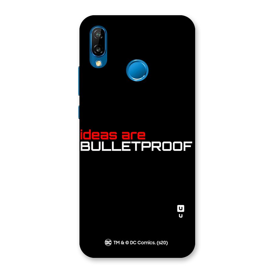 Vendetta Ideas are Bulletproof Back Case for Huawei P20 Lite