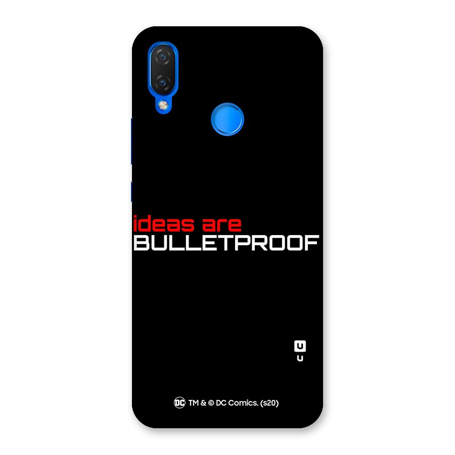 Vendetta Ideas are Bulletproof Back Case for Huawei P Smart+