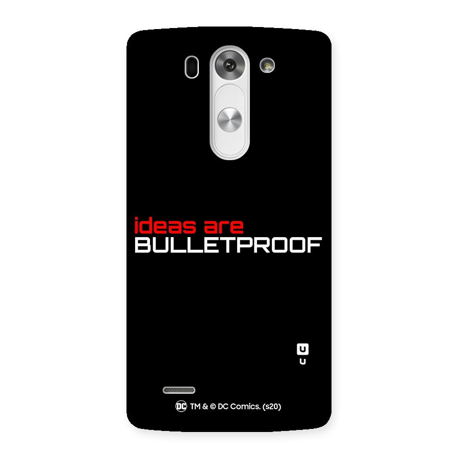 Vendetta Ideas are Bulletproof Back Case for LG G3 Beat